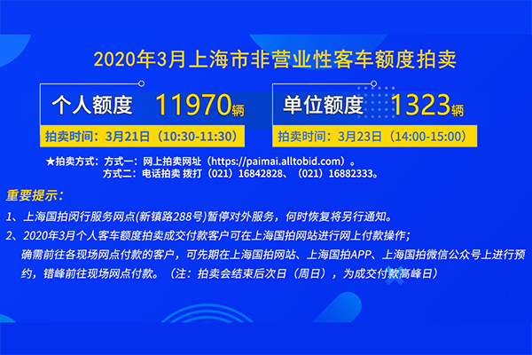 2020年3月21日上海拍牌策略分析